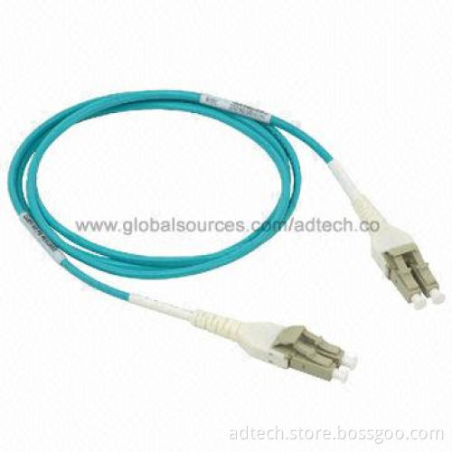 LC Unit Boot Fiber-optic Patch Cord, 2-core, OM3, 50/125um, 3.0mm, 1M